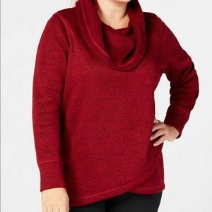 Ideology Women's Cowl-Neck Pullover